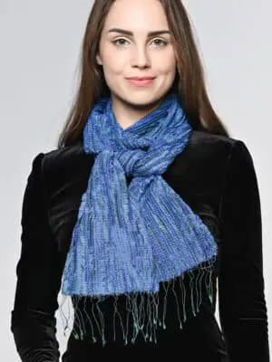 Revati Periwinkle Blue Scarf