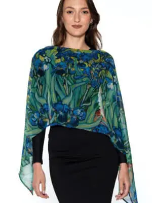 Aloka Irises Scarf