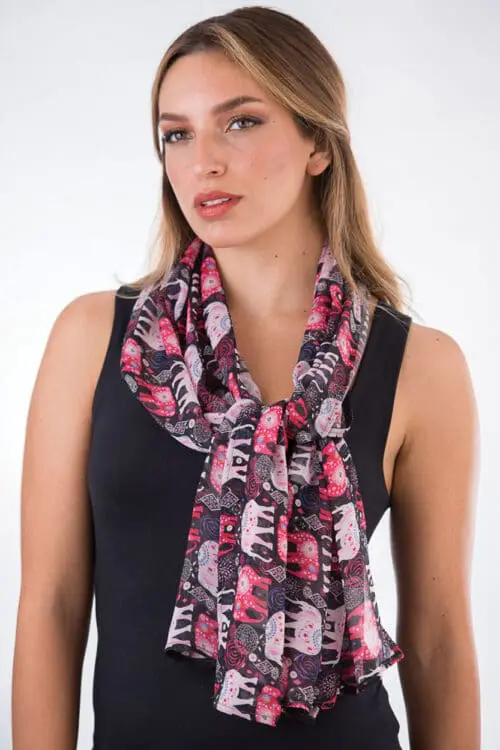 Fair Trade Elephant Scarf