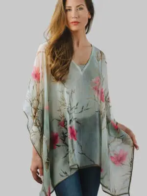Fair Trade Floral Print Top from India
