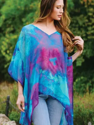 Free Size Printed Floral Top