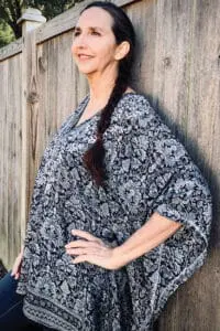 Demira Black Embroidered Top