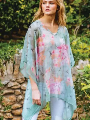 Kumari Floral Print Tops