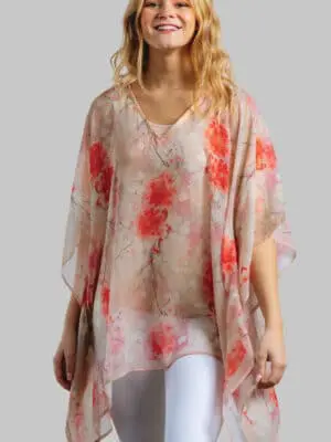 Kumari Printed Crepe Tops