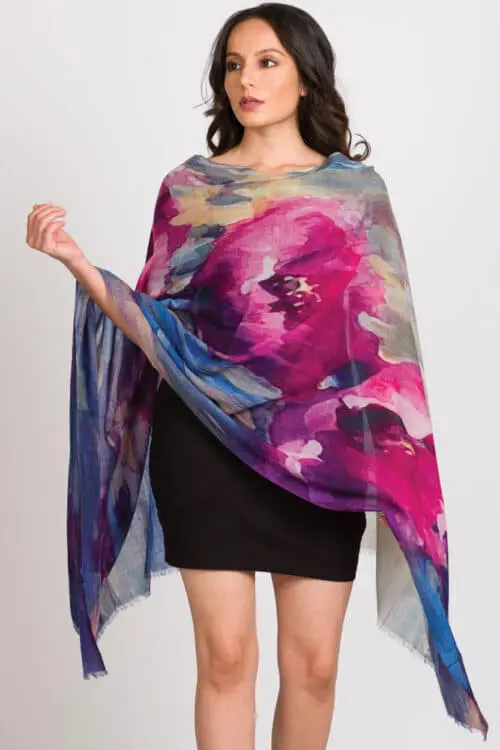 Reena Light Wool Wrap