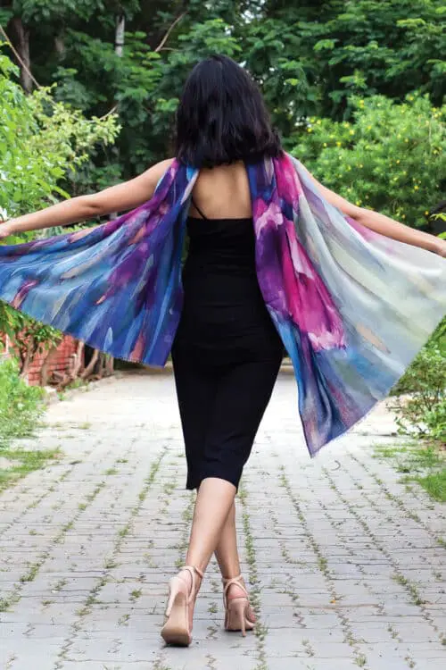 Reena Light Wool Wrap