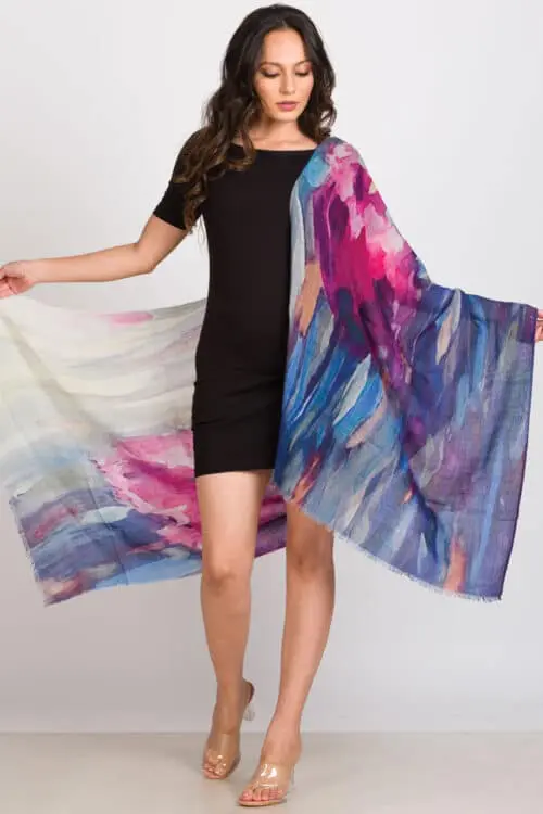 Reena Light Wool Wrap