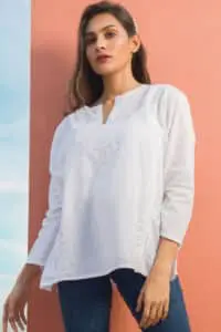Talika Embroidered Top