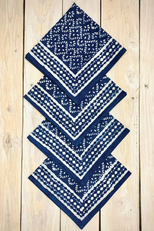 Indigo Napkins