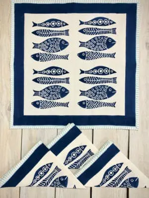 Fish Napkins Set