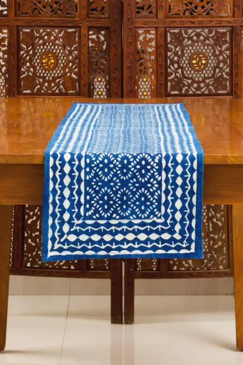 Indigo Table Runner