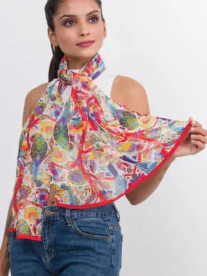 Sahila Bird Scarf