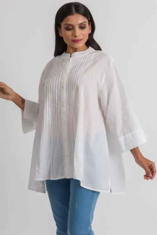 Rajani White Tunic