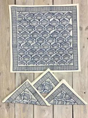 Blue Lotus Napkins