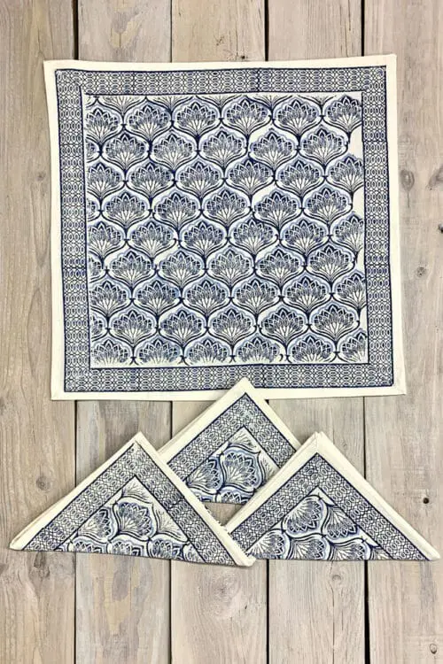 Blue Lotus Napkins
