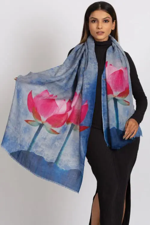 Reena Lotus Shawl