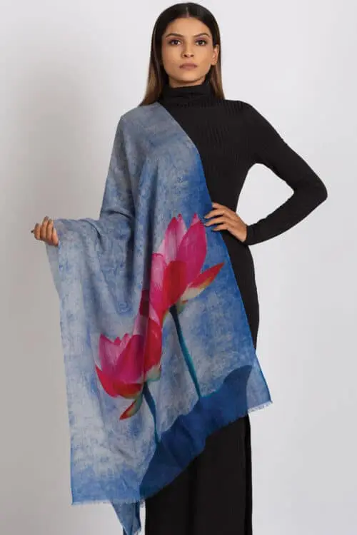 Reena Lotus Shawl