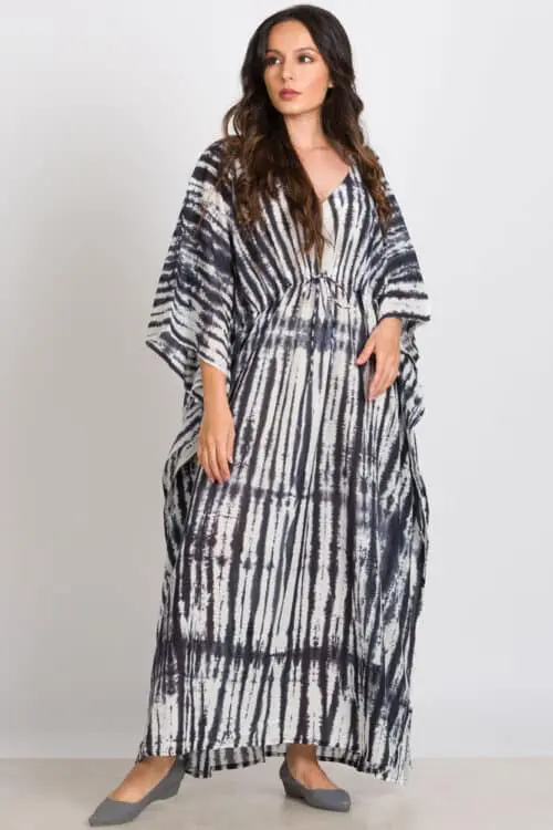 Handmade Shibori Caftan