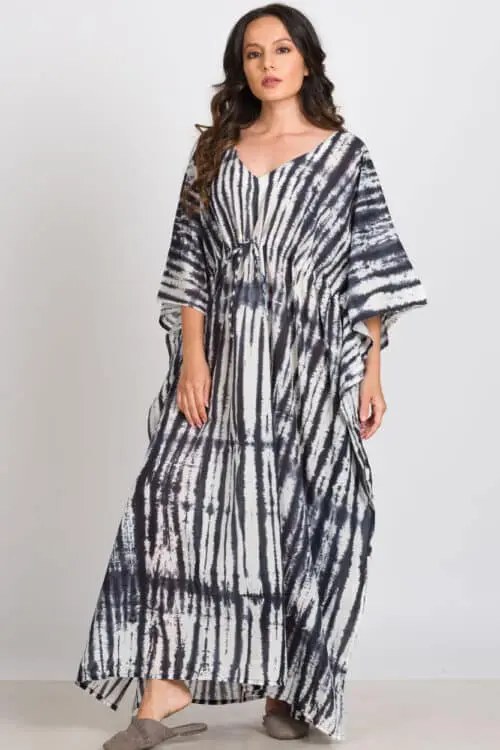 Handmade Shibori Caftan