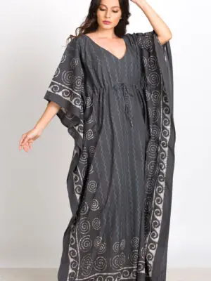 Spiral Steel Grey Caftan