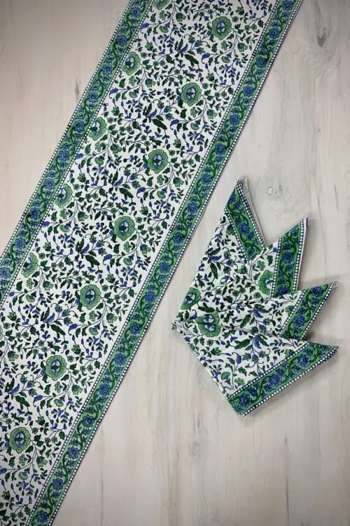 Jaipur Floral Table Runner