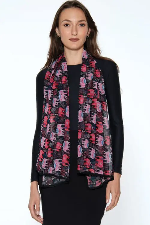 Aloka Elephant Scarf