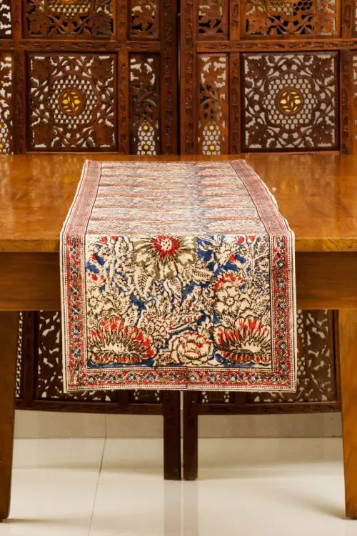 Rose Floral Table Runner