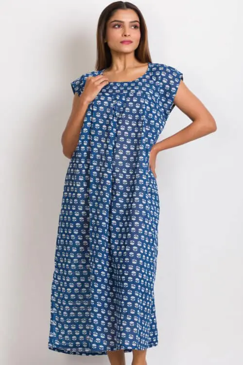 Ishani Indigo Caftan