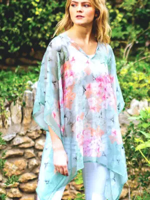 Kumari Printed Crepe Top