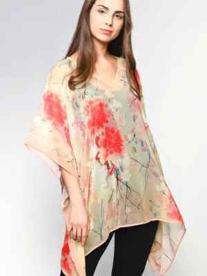 Kumari Printed Crepe Top