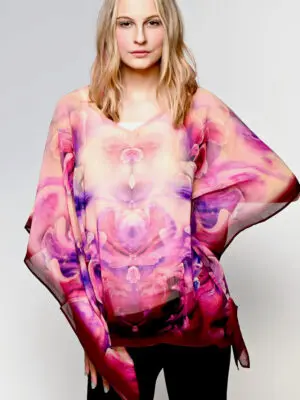 Kumari Purple Tunic Top