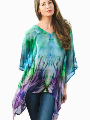 Green Kumari Printed Top