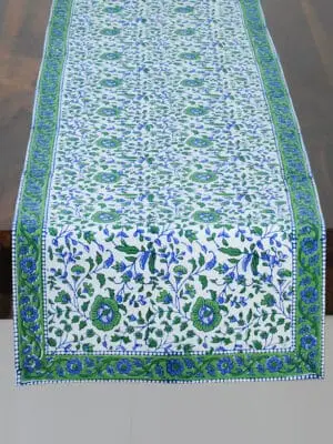 Block Print Table Runner