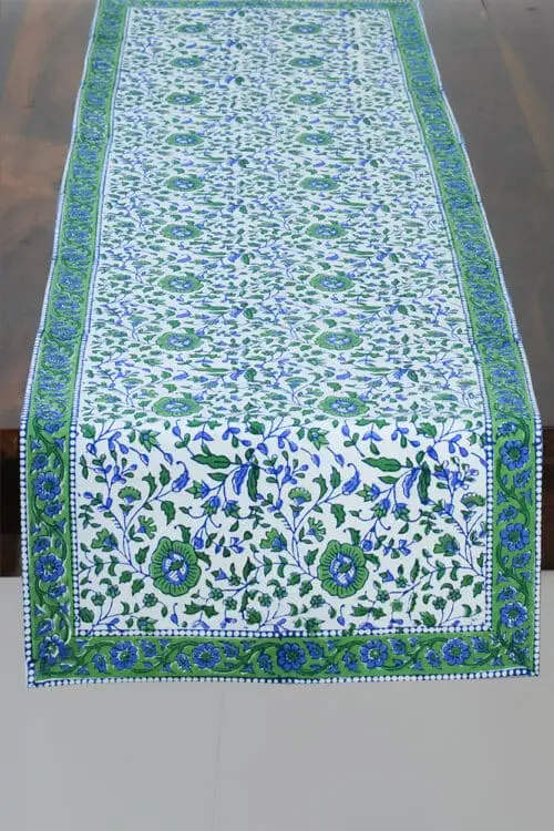 Block Print Table Runner