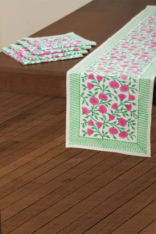 Fuchsia Floral Napkins