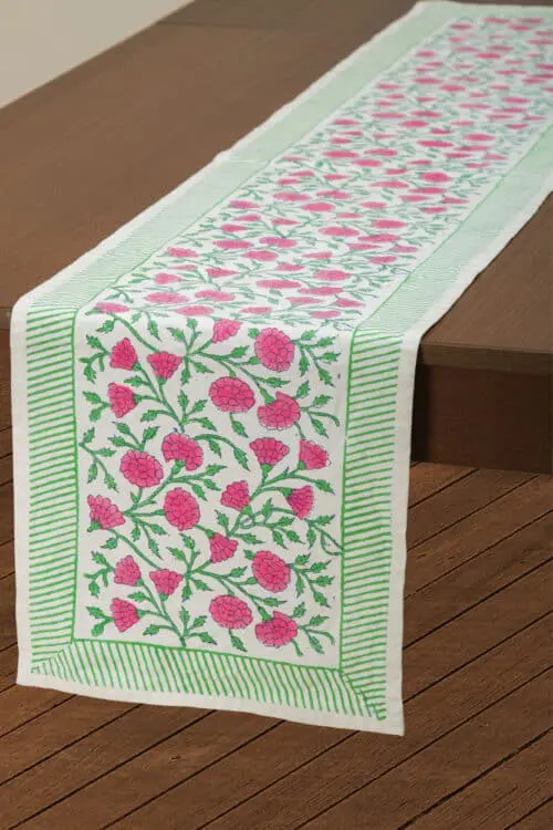 Fuchsia Table Runner