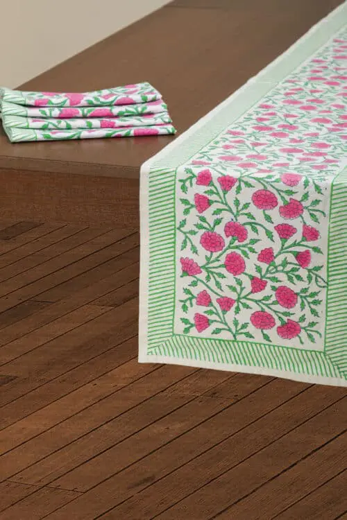 Fuchsia Table Runner