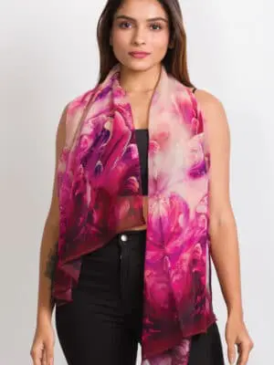 Sahila Fuchsia Scarf