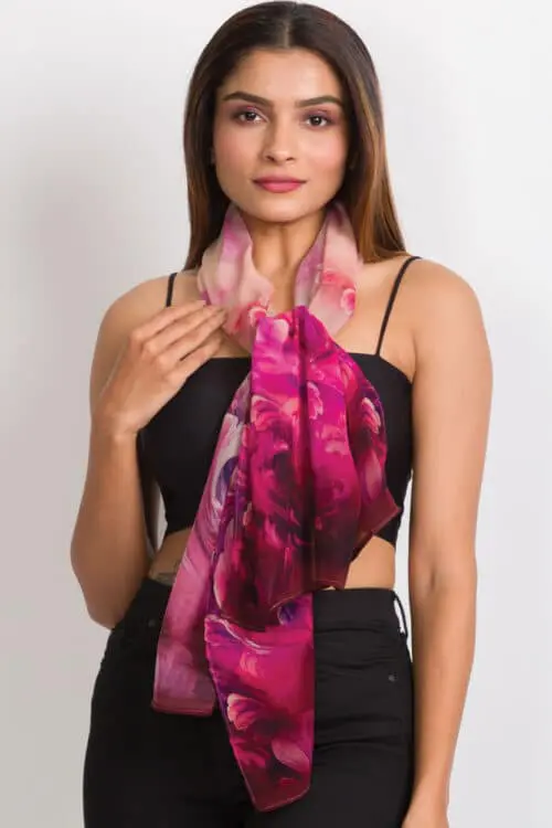 Sahila Fuchsia Scarf