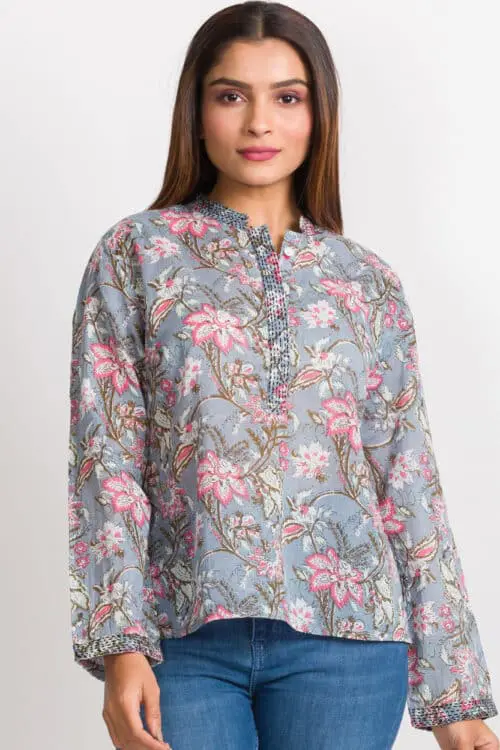 Leela Cotton Kantha Tunic