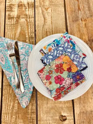 Cotton Kantha Napkins Set