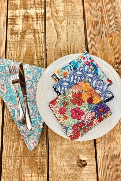 Cotton Kantha Napkins Set