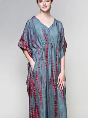 Handmade Shibori Coverup