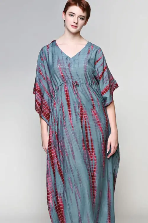 Handmade Shibori Coverup