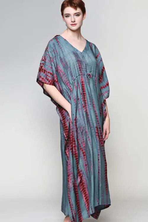 Handmade Shibori Coverup