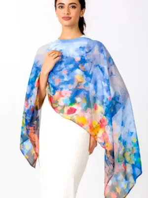 Vandana Watercolor Scarf