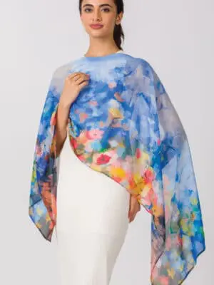 Vandana Watercolor Scarf