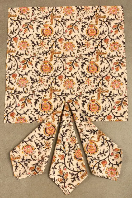 Gold Block Print Napkins