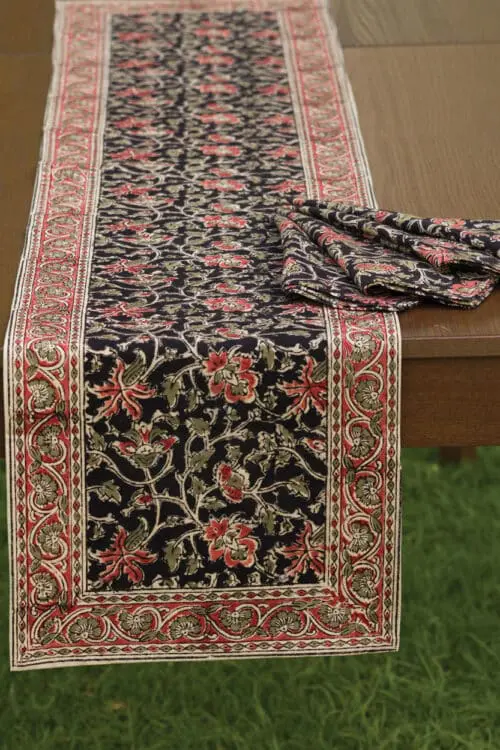 Floral Table Runner