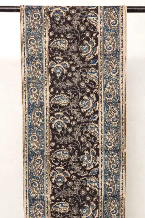 Blue Paisley Table Runner